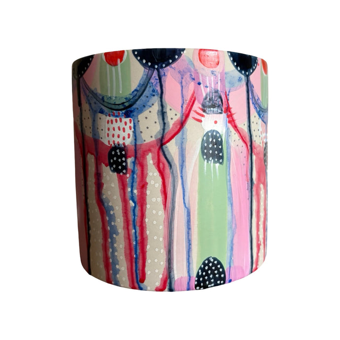 paint etching origianlart clarewhitney Giclee paint texiles cushions ceramics