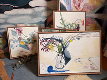 paint etching origianlart clarewhitney Giclee paint texiles cushions ceramics